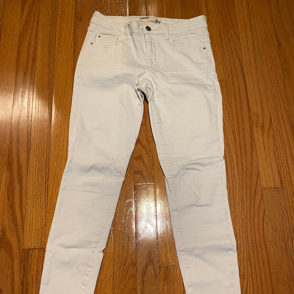 Garage White Jeans
